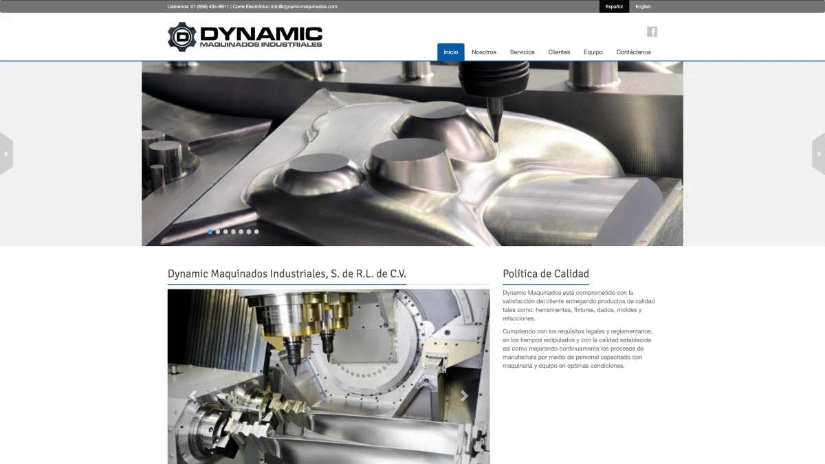 Captura de Dynamic Maquinados