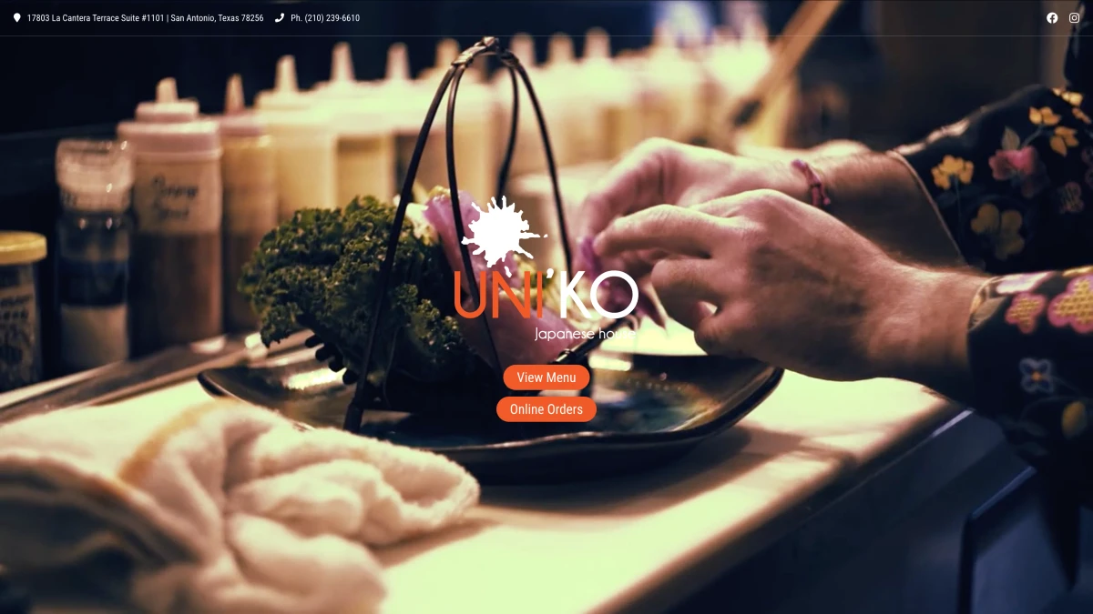 Captura de Uniko Japanese House