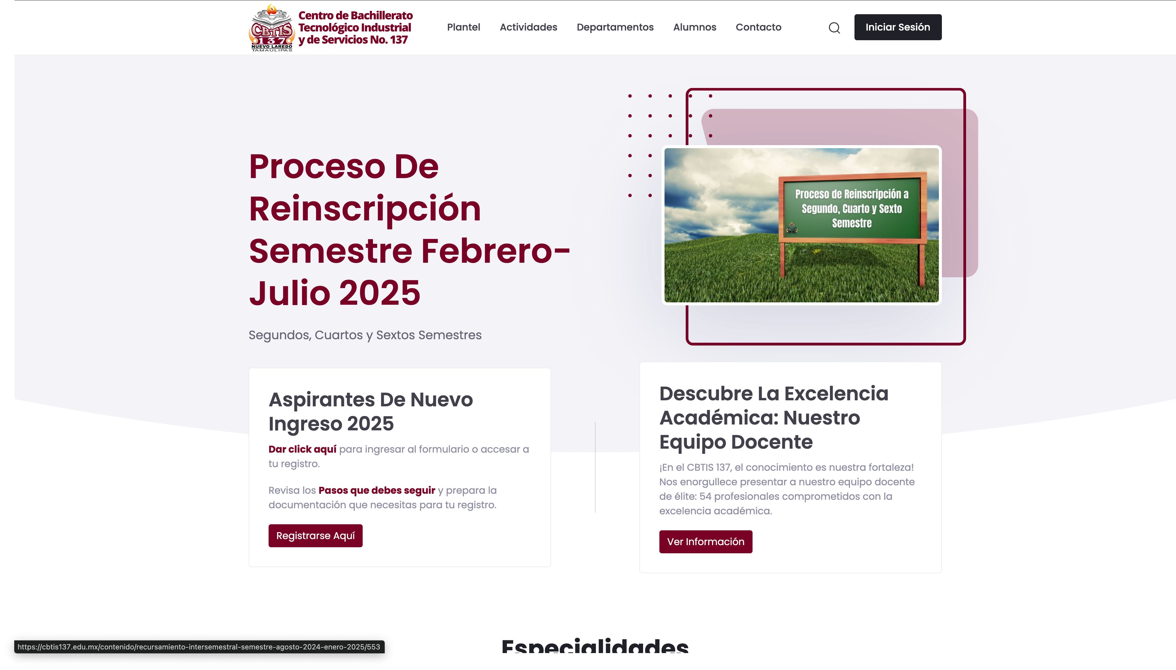 CBTis 137 - Nvo. Laredo, Tamaulipas