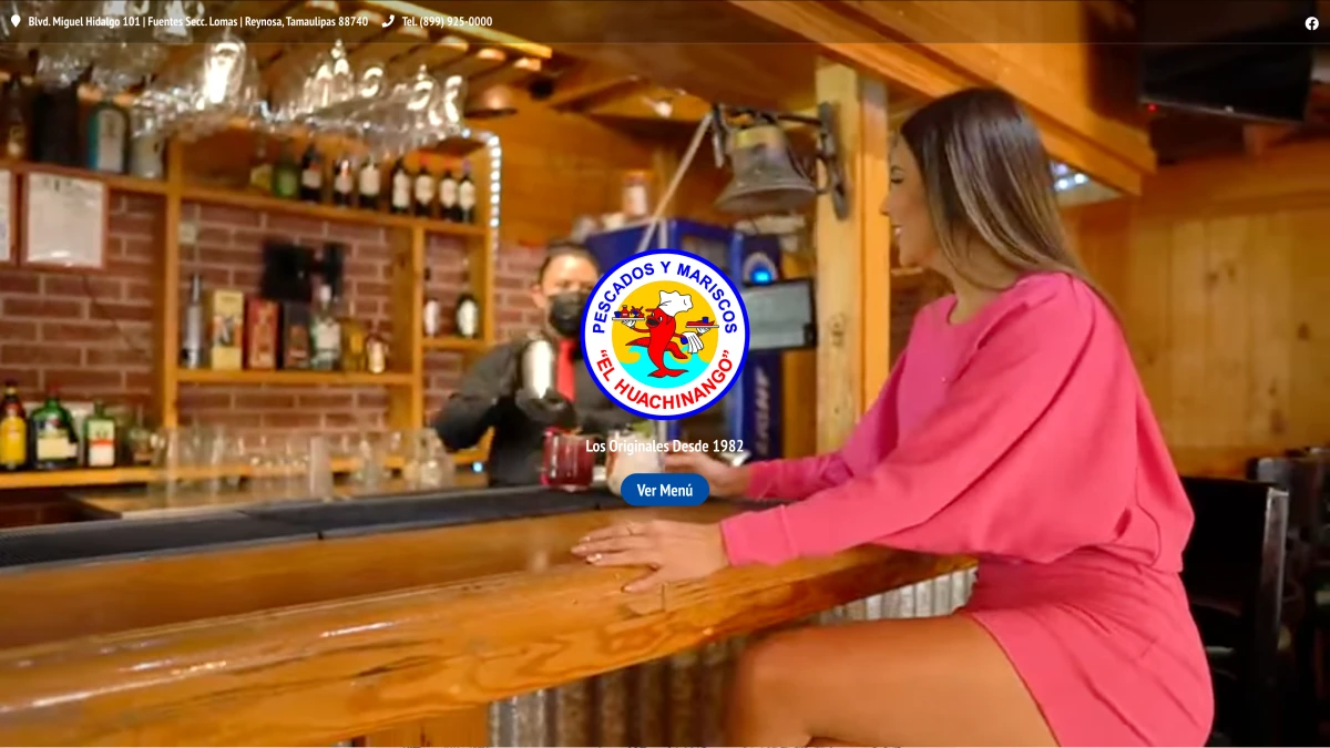 Captura de Restaurante El Huachinango